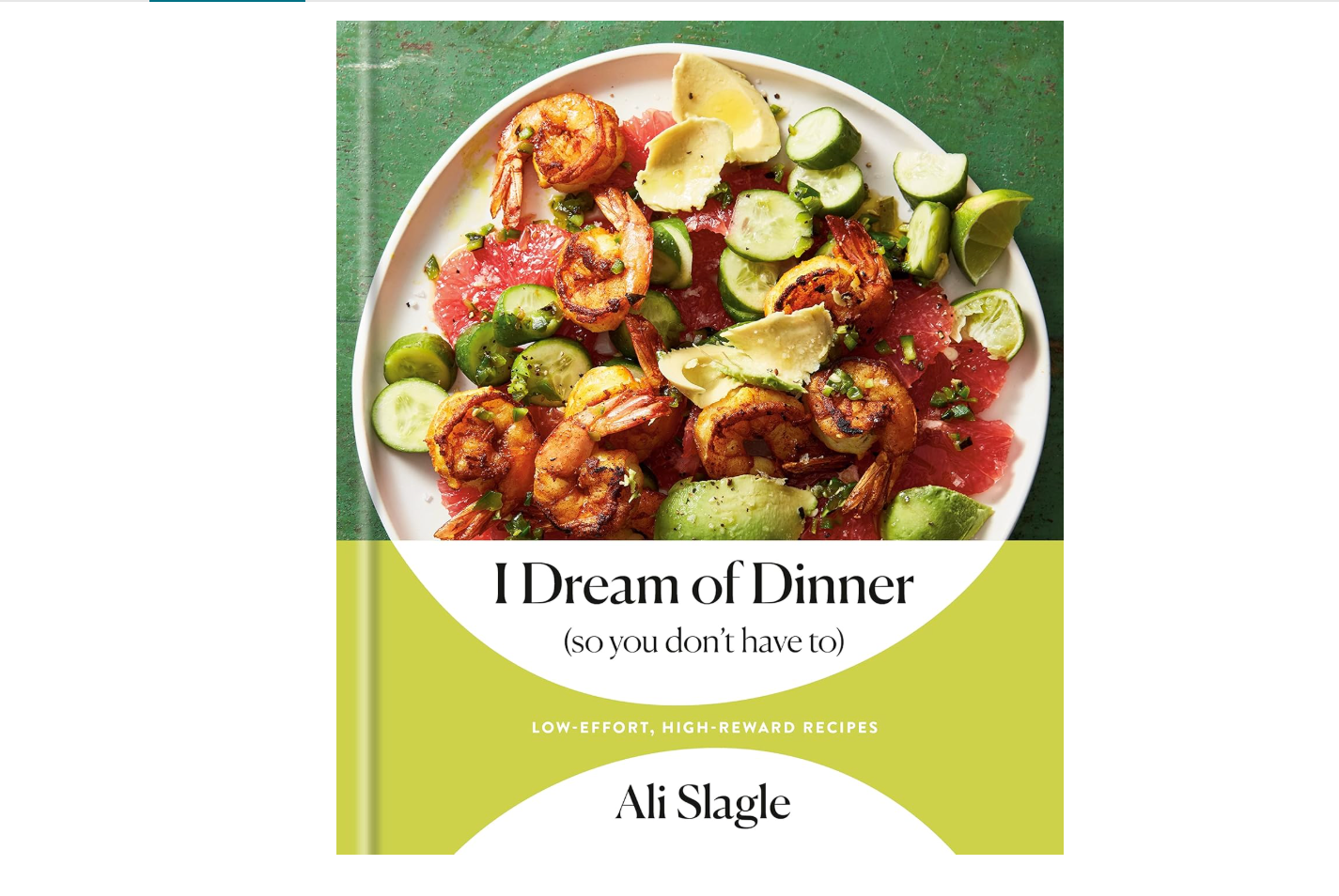 Cover of book "I Dream of Dinner"